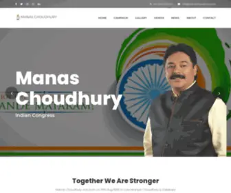 Manaschoudhury.com(Manas Choudhury) Screenshot