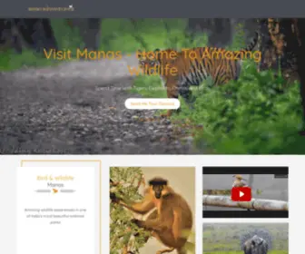 Manasnationalpark.info(Manas National Park Assam) Screenshot