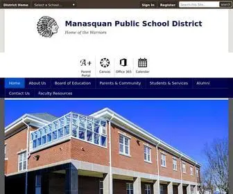 Manasquanschools.org(Manasquan Public School District) Screenshot