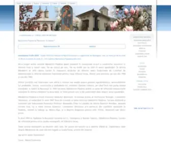 Manastireapasarea.ro(Un site ce promoveaza imaginea manastirii Pasarea) Screenshot