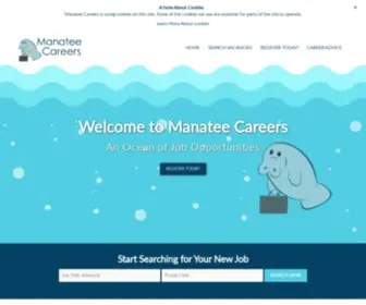 Manateecareers.com(Manatee Careers) Screenshot