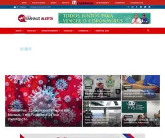 Manausalerta.com.br(Manaus Alerta) Screenshot