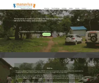 Manaviyacharitabletrust.org(Manaviya) Screenshot