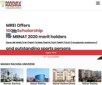 Manavrachna.edu.in(Manav Rachna) Screenshot