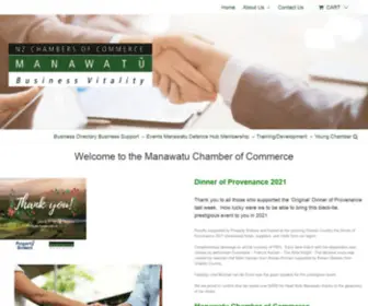 Manawatuchamber.co.nz(Manawatu Chamber of Commerce) Screenshot