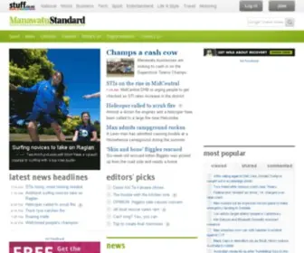 Manawatustandard.co.nz(News from New Zealand and the world) Screenshot