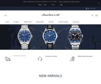 Manbuworld.com(Manbuworld Watches) Screenshot