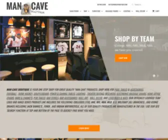 Mancaveboutique.com(Man Cave Boutique) Screenshot