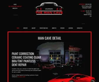 Mancavedetail.com(Man Cave Colorado) Screenshot