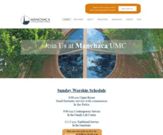 Manchacaumc.org(Manchaca UMC) Screenshot