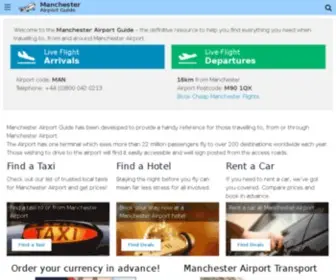 Manchester-Airport-Guide.co.uk(Manchester Airport Guide) Screenshot