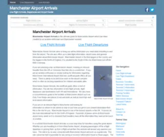 Manchesterairportarrivals.com(Manchester Airport Arrivals) Screenshot