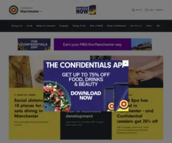 Manchesterconfidential.co.uk(What to Do in Manchester) Screenshot
