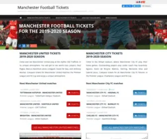 Manchesterfootballtickets.com(Manchester Football Tickets) Screenshot