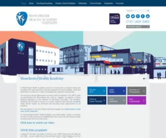 Manchesterhealthacademy.org.uk(Manchester Health Academy) Screenshot