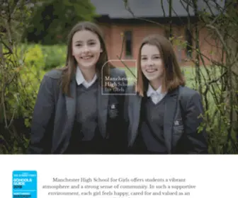 Manchesterhigh.co.uk(Manchester High School for Girls) Screenshot