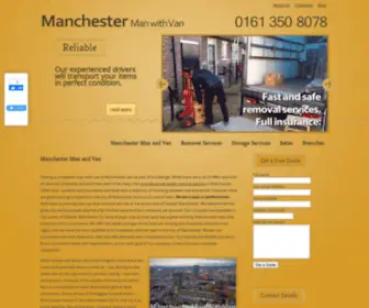 Manchestermanwithvan.com(Man with van Manchester) Screenshot