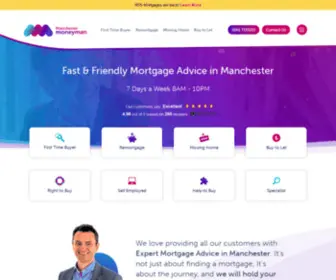 Manchestermoneyman.com(Mortgage Broker in Manchester) Screenshot