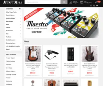 Manchestermusicmill.com(Manchester Music Mill) Screenshot