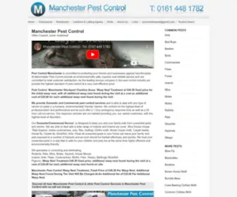 Manchesterpestcontrol.co.uk(Pest Control Manchester) Screenshot