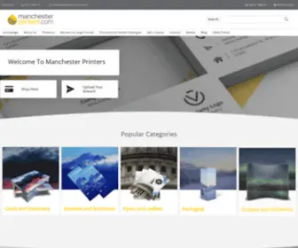 Manchesterprinters.com(Printing Services) Screenshot