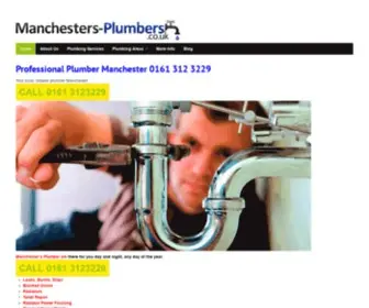 Manchesters-Plumbers.co.uk(All Hours Fast Response Plumber Manchester) Screenshot