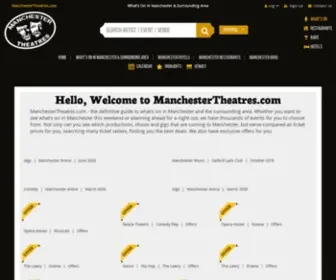 Manchestertheatres.com(Manchester Theatres) Screenshot