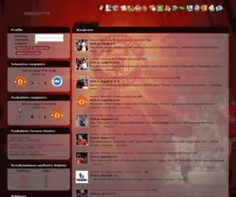 Manchesterunited.lt(Tinklapis Lietuvoje) Screenshot