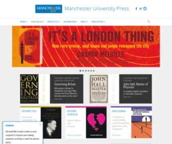 Manchesteruniversitypress.co.uk(Manchester University Press) Screenshot