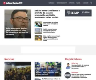 Manchetepb.com(O portal de notícias da Paraíba) Screenshot