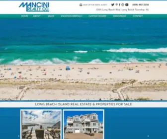 Mancinirealty.com(Mancini Realty) Screenshot