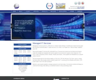 Mancominc.com(IT Services) Screenshot