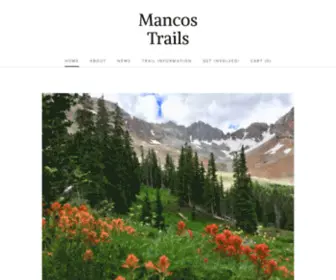 Mancostrails.org(Mancos Trails) Screenshot