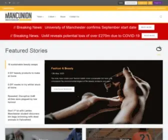 Mancunion.com(The Mancunion) Screenshot
