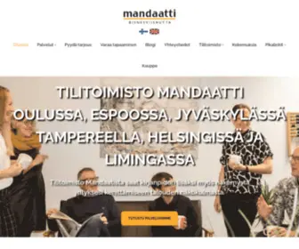 Mandaatti.fi(Mandaatti Tilitoimisto OULU) Screenshot