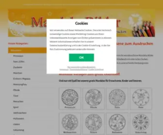 Mandala-Bilder.de(Mandala) Screenshot