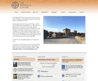 Mandalacenter.org(The Mandala Center...a Retreat Center in Northeastern New Mexico) Screenshot