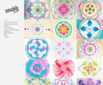 Mandalacocreativo.com(Mandalas de la artista Dulieta Diaz) Screenshot