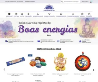 Mandaladeluz.com.br(Mandala de Luz) Screenshot