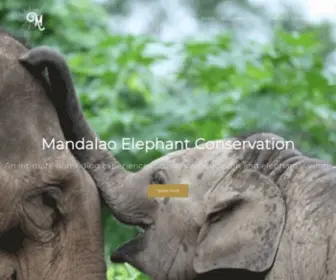 Mandalaotours.com(Mandalao Elephant Conservation) Screenshot