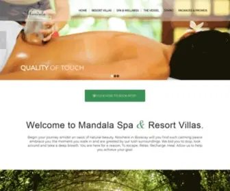 Mandalaspaboracay.com(Award winning spa) Screenshot