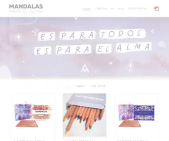 Mandalasparaelalma.com(Mandalas para el alma) Screenshot