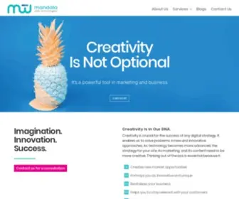 Mandalawebtechnologies.com(We are more than a Digital Marketing Agency) Screenshot
