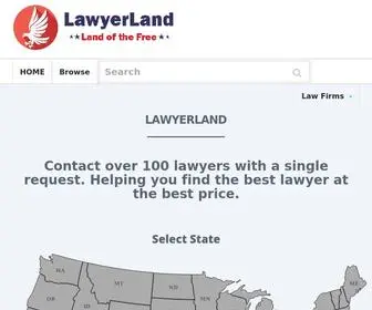 Mandalawinona.com(LawyerLand) Screenshot