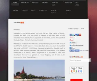 Mandalay.travel(Mandalay Travel) Screenshot