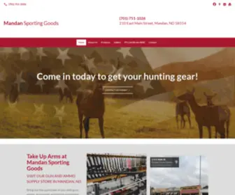 Mandansportinggoods.com(Mandan Sporting Goods) Screenshot