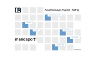 Mandaport.de(Mandaport GmbH) Screenshot