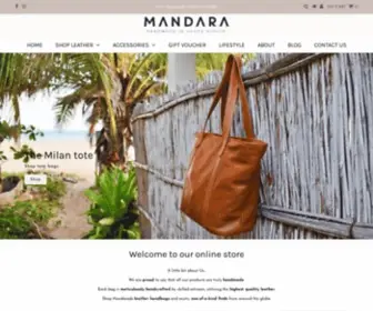 Mandarabags.com(Mandara bags) Screenshot