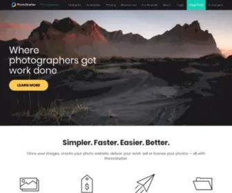 Mandarich.com(PhotoShelter) Screenshot
