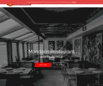 Mandarinutah.com(Award winning chinese food since 1977) Screenshot